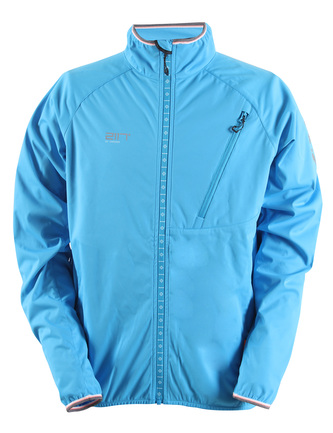 VÄSTERPLANA - pánská ultrallight-softshell bunda bez kapuce - modrá - S