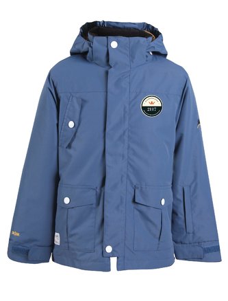 TÄRENDÖ - chlapecká lehká zateplená lyž.bunda smoke navy - 164