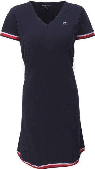 MARINE - dámské šaty - Navy - L