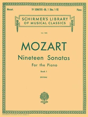 19 Sonatas - Book 1: English/Spanish Schirmer Library of Classics Volume 1305 Piano Solo