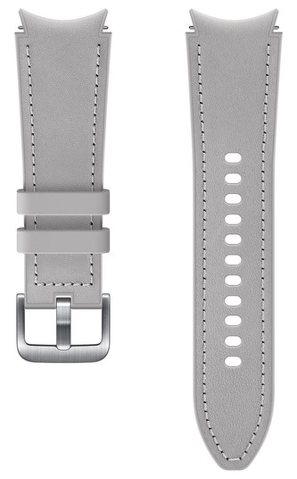 Samsung ET-SHR89LS Leather Band 20mm M/L, Silver