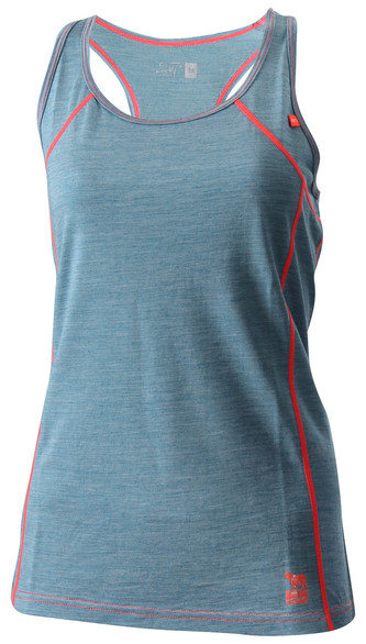 ULLERVAD - dámské merino tílko - Petrol - 34