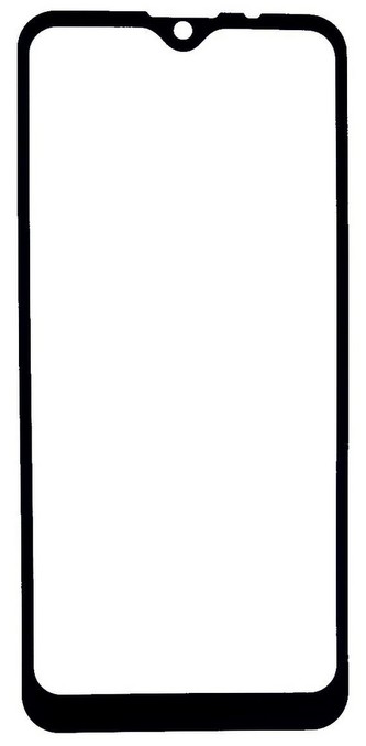 Gigaset GS110 tvrzené sklo, černý rámeček