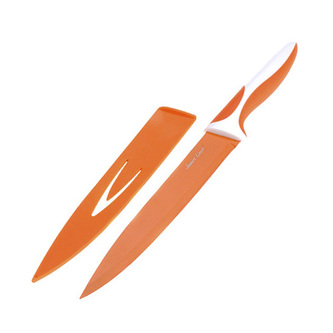 Kuchyňský nůž Smart Cook, keramický oranžový