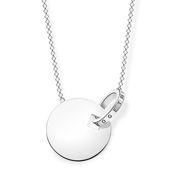 Náhrdelník \"Spolu\" Thomas Sabo, KE1948-637-21-L60v, Sterling Silver, 925 Sterling silver, blackened Náhrdelník \"Spolu\" Thomas Sabo, KE1948-637-21-L60v, Sterling Silver, 925 Sterling silver, blackened