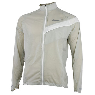 M NK IMP LT JKT, 10 | RUNNING | MENS | JACKET | PALE GREY/WHITE | L