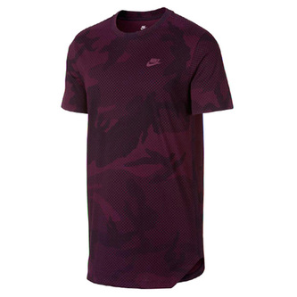 M NSW TEE TB TECH ASYM, 10 | NSW OTHER SPORTS | MENS | SHORT SLEEVE T-SHIRT | BORDEAUX/BLACK/BORDEAUX | M