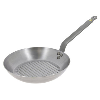 Grilovací pánev de Buyer, 5613.32, Mineral B Element, ocel, průměr 32 cm