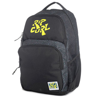 100% SURF DOUBLE UP, BACK PACK  | 100% POLYESTER  | BLACK  -  90 | 700 g | TU
