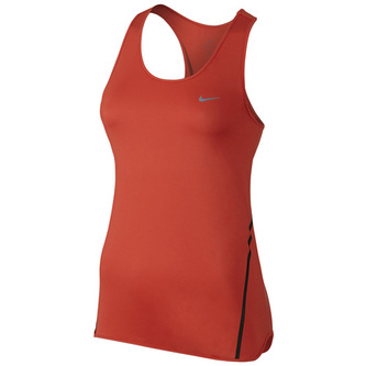 RUN FREE FRAMED TANK, 10 | RUNNING | WOMENS | TANK TOP/SINGLET | LT CRIMSON/BLACK/REFLECTIVE SI | L