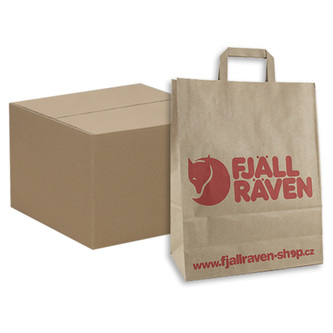 Fjallraven Paper Bag MEDIUM (250pcs), 320x130x405 cm | STŘEDNÍ | 250ks box