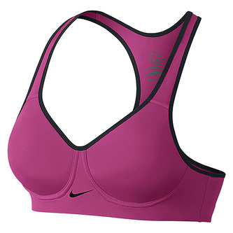 NIKE PRO RIVAL BRA, 10 | WOMEN TRAINING | WOMENS | BRA | VIVID PINK/BLACK/BLACK | 30B