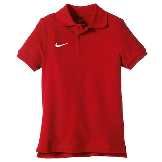TS BOYS CORE POLO, 10 | FOOTBALL/SOCCER | BOYS | SHORT SLEEVE POLO | UNIVERSITY RED/WHITE | S