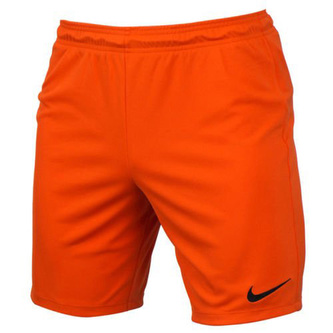 PARK II KNIT SHORT NB, 10 | FOOTBALL/SOCCER | MENS | SHORT | SAFETY ORANGE/BLACK | L