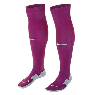 U NK MATCHFIT OTC-TEAM, 30 | FOOTBALL/SOCCER | ADULT UNISEX | KNEE HIGH SOCK | DYNAMIC BERRY/NOBLE RED/WHITE | XS