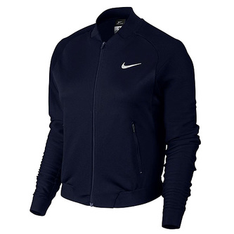 W JACKET TEAM PREMIER, 10 | TENNIS | WOMENS | JACKET | OBSIDIAN/WHITE | L