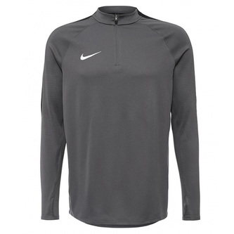 M DRIL TOP SQD, 10 | FOOTBALL/SOCCER | MENS | LONG SLEEVE TOP | DARK GREY/BLACK/WHITE | 2XL