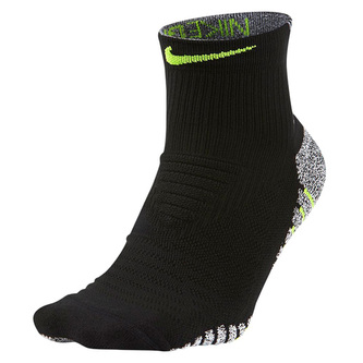M NG LTWT QT, 30 | FOOTBALL, BASEBALL, AT | MEN | CREW SOCK | BLACK/(VOLT) | S