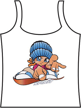 Tílko Spirit, Tílko NANA SLIDE světle modré \"14\"