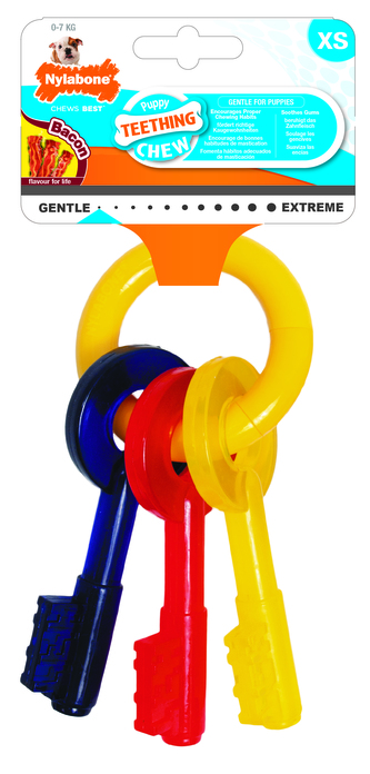 Hr.NYLAB Puppy Teething Keys XS