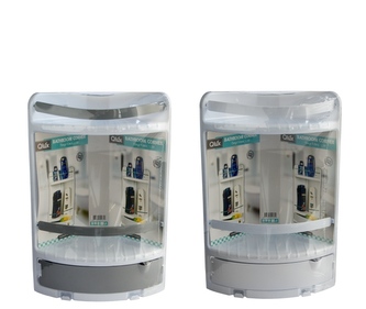 Polička do koupelny rohová 41x15cm + hmoždinky