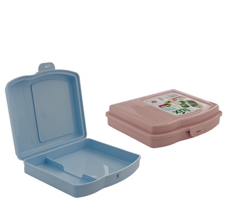 Svačinový box dělený 18,5x15,5x4cm