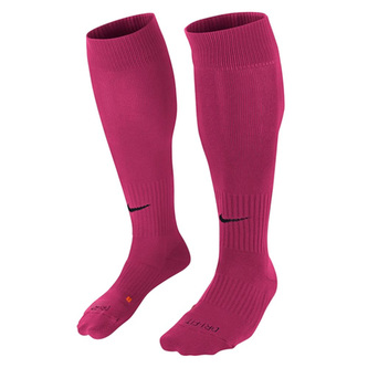 U NK CLASSIC II CUSH OTC -TEAM, 30 | FOOTBALL/SOCCER | ADULT UNISEX | KNEE HIGH SOCK | VIVID PINK/BLACK | XL