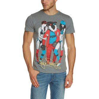 Sexy Girls Tee, medium gray heather | S