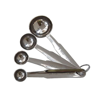 Kuchyňské potřeby de Buyer, 4827.01, 4 odměrky, nerez, 1/1,5/5/15 ml