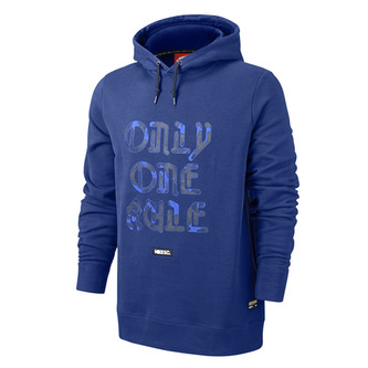 NIKE FC PO HOODY, 10 | NSW FOOTBALL/SOCCER | MENS | HOODED FULL ZIP LS TOP | DEEP ROYAL BLUE/WHITE | XL