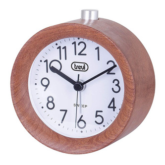 Budík Trevi, SL 3841 DARKWD, designový, podsvícení, snooze, alarm, baterie 21xAA