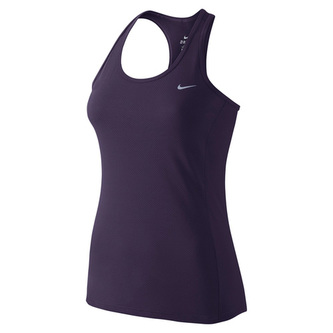 DRI-FIT CONTOUR TANK, 10 | RUNNING | WOMENS | TANK TOP/SINGLET | PURPLE DYNASTY/REFLECTIVE SILV | L