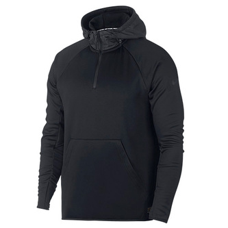 M NK FC HOODIE, 10 | FOOTBALL/SOCCER | MENS | HOODED LONG SLEEVE TOP | BLACK/BLACK | L