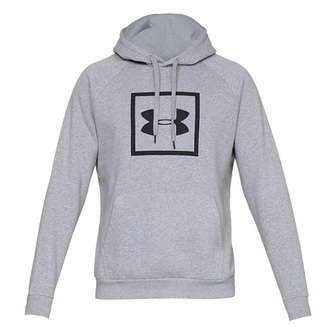 Mikina Under Armour, Rival Fleece Logo Hoodie | Šedá | XL Mikina Under Armour, Rival Fleece Logo Hoodie | Šedá | XL
