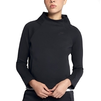 W NSW TCH FLC TOP FNL, 10 | NSW OTHER SPORTS | WOMENS | LONG SLEEVE TOP | BLACK/BLACK | S