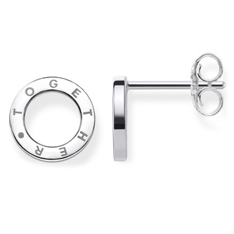 Náušnice \"Kruhy Spolu\" Thomas Sabo, H1946-001-12, Sterling Silver, 925 Sterling silver