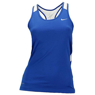 WOMENS AIRBORNE TOP II, 10 | RUNNING | WOMENS | AIRBORN TOP | TM ROYAL/TM WHITE/TM WHITE | L