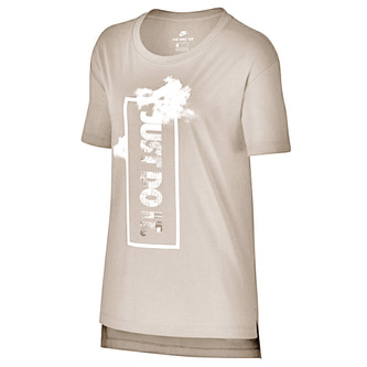 W NSW TEE DROP TAIL JDI, 10 | NSW OTHER SPORTS | WOMENS | SHORT SLEEVE T-SHIRT | LIGHT BONE/WHITE | XS