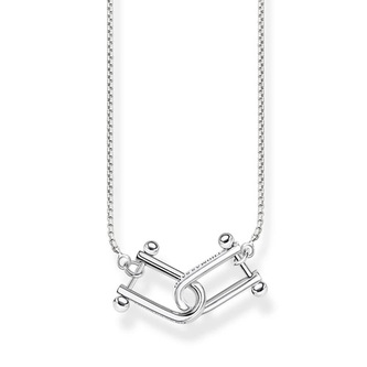 Náhrdelník \"Ikonický\" Thomas Sabo, KE1807-637-21-L45v, Sterling Silver, 925 Sterling silver, blackened