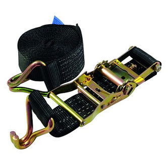 Vázací pás Omnitronic, Pás vázací H800, 2 dílný s háky, 8m, černý