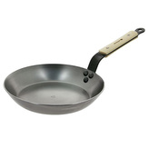 Ocelová pánev de Buyer, 5710.24, Mineral B BOIS, ocel, dřevěná rukojeť, 24 cm