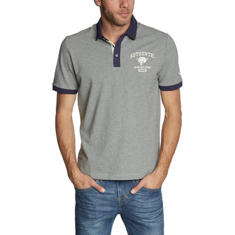 FUN Ath-Polo, medium gray heather | S