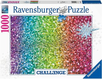 Ravensburger Puzzle Challenge - Glitter 1000 dílků