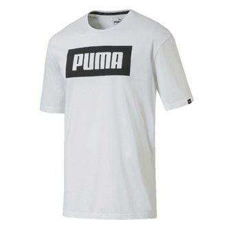 Tričko Puma Rebel Basic Tee, 418316 | Muži | Bílá | L