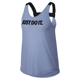 W NK BRTHE TANK ELASTIKA GRX, 10 | WOMEN TRAINING | WOMENS | TANK TOP/SINGLET | ROYAL TINT/BLACK/BLACK | XL