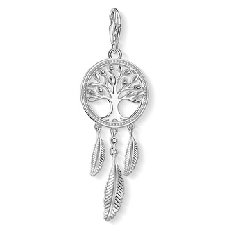 Přívěsek \"Lapač snů strom\" Thomas Sabo, 1845-051-14, Charm Club, 925 Sterling silver, zirconia white Přívěsek \"Lapač snů strom\" Thomas Sabo, 1845-051-14, Charm Club, 925 Sterling silver, zirconia white