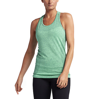 DRI-FIT KNIT TANK, 10 | RUNNING | WOMENS | TANK TOP/SINGLET | HASTA/GREEN GLOW/REFLECTIVE SI | L