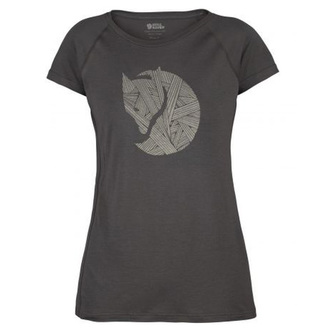 Abisko Trail T-Shirt Print W, Dark Grey | 30 | XS