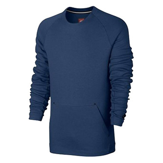 M NSW TCH FLC CRW, 10 | NSW OTHER SPORTS | MENS | LONG SLEEVE TOP | COASTAL BLUE/HTR/BLACK | L