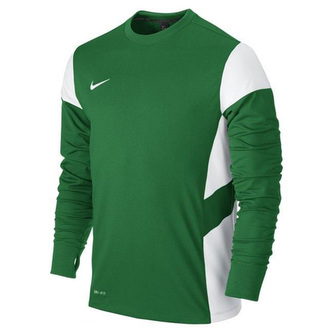 LS ACADEMY14 MIDLAYER, 10 | FOOTBALL/SOCCER | MENS | LONG SLEEVE TOP | PINE GREEN/WHITE/WHITE | 2XL